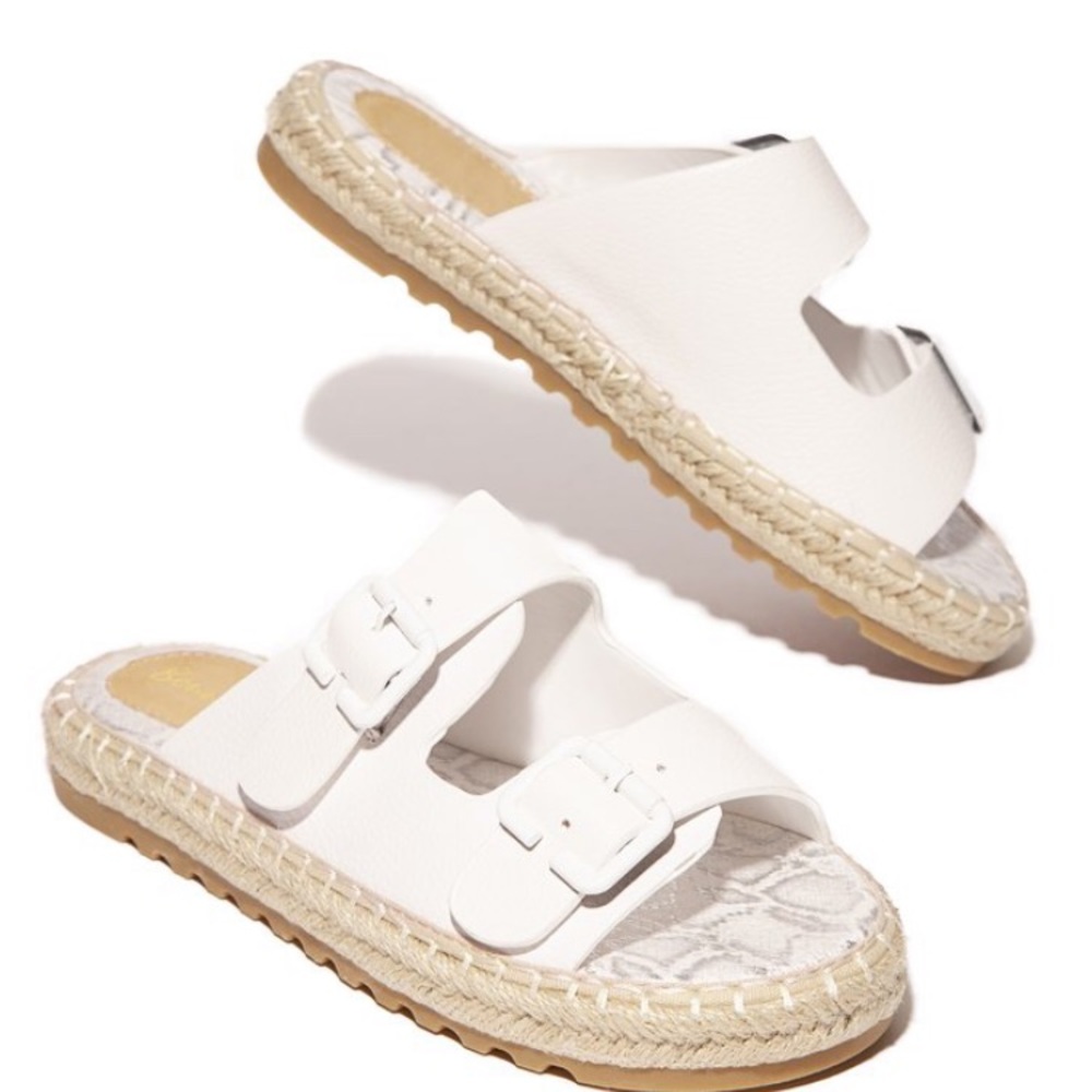 White Sandals